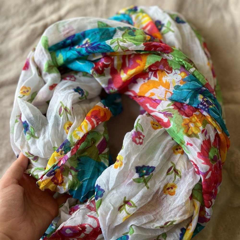 Floral Scarf - Multicolor